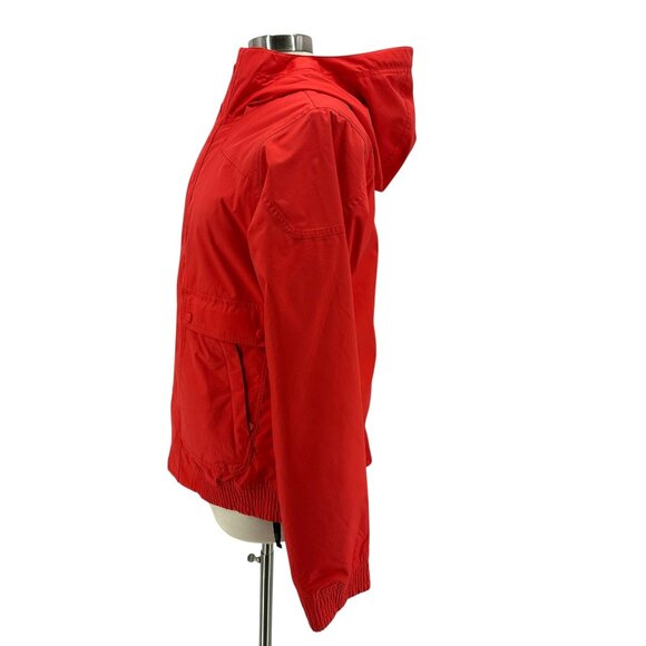 Burton Womens Large Jacket DryRide WMS Tabloid Hooded Zipper Ski Snowboard Coral - Picture 5 of 15